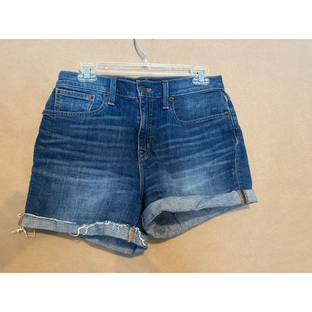J. Crew Denim Cuffed Jean Shorts Size 26 Jean, Denim Re-imagined